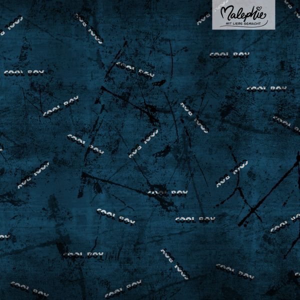 Allover * Jeansdesign Cool Boy * French Terry