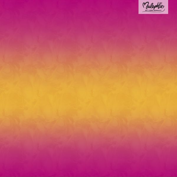 Reststück 1,3m * COLOURFUL FLOWERS by Malephie Farbverlauf * French Terry